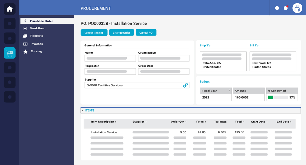 Screenshot - bon de commande